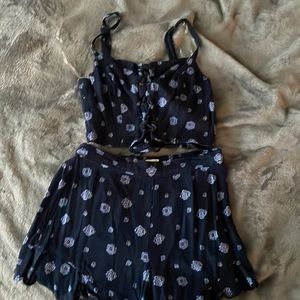 Aeropostale Navy Blue 2 piece set